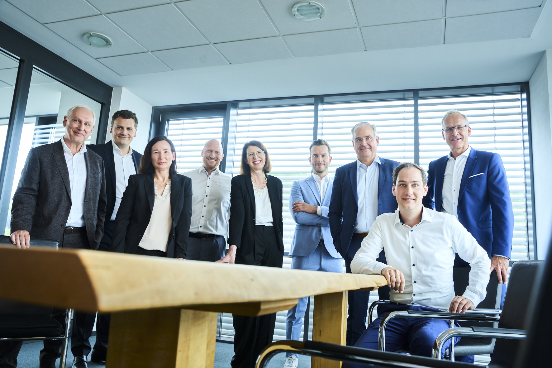 Ein Gruppenbild von dem WWP Team