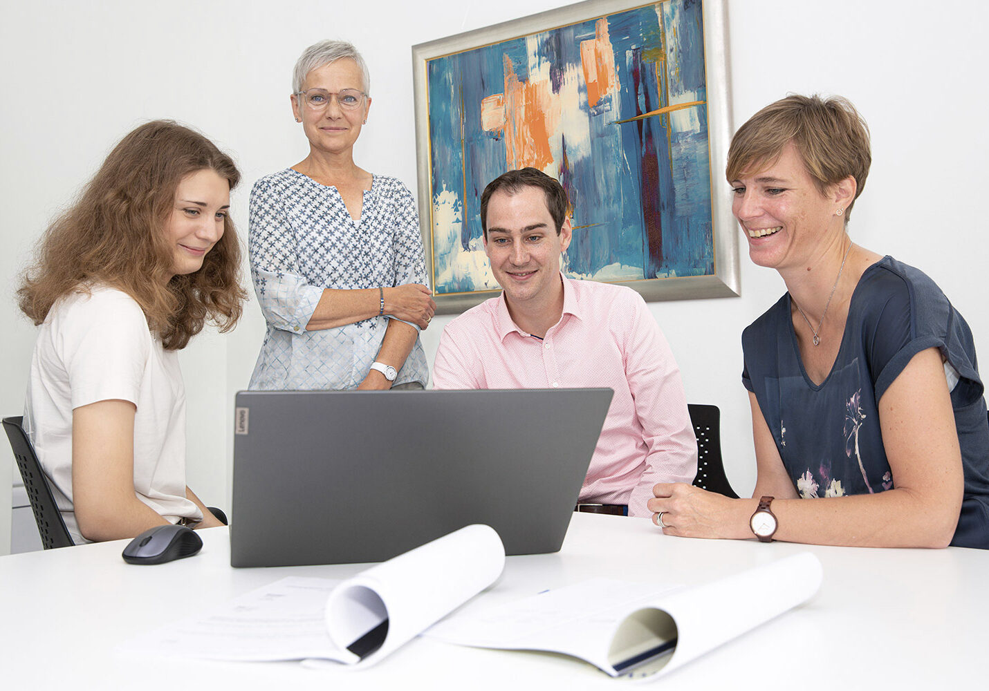 Meetingsituation bei WWP